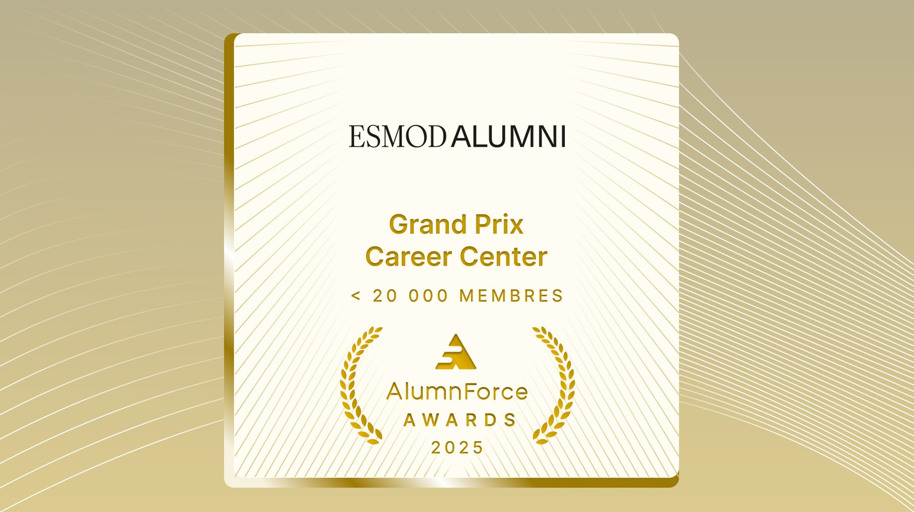ESMOD Career Award