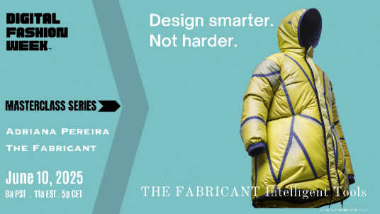 Masterclass -- Design Smarter, Not Harder with The Fabricant - 10th of June - 5. pm (french hour)