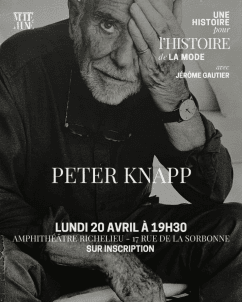 Conférence | Une histoire pour l'histoire de la mode