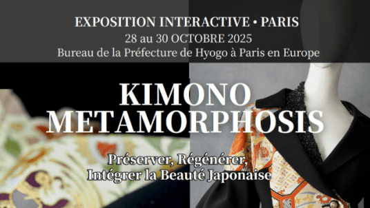 Exposition « KIMONO METAMORPHOSIS » (28–30 octobre, Paris)